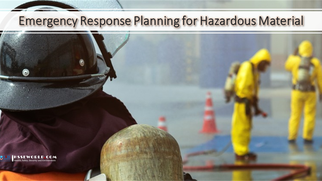 Planning For Hazardous Material Hsse World