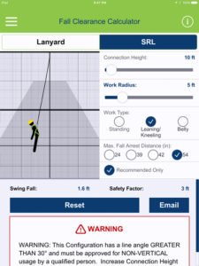 Miller Fall Clearance Calculator:Safety APP. - HSSE WORLD