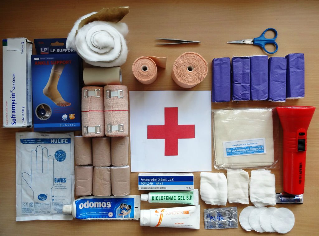 everything in a first aid kit