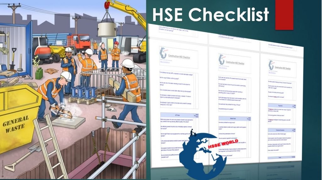 Construction safety Inspection checklist