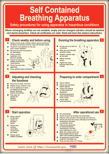 self contained Breathing apparatus