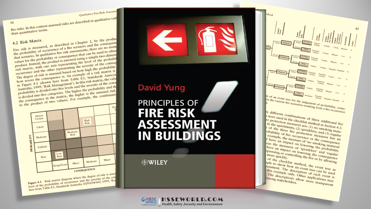 E-Books: Principles Of Fire Risk Assessment In Buildings HSSE WORLD