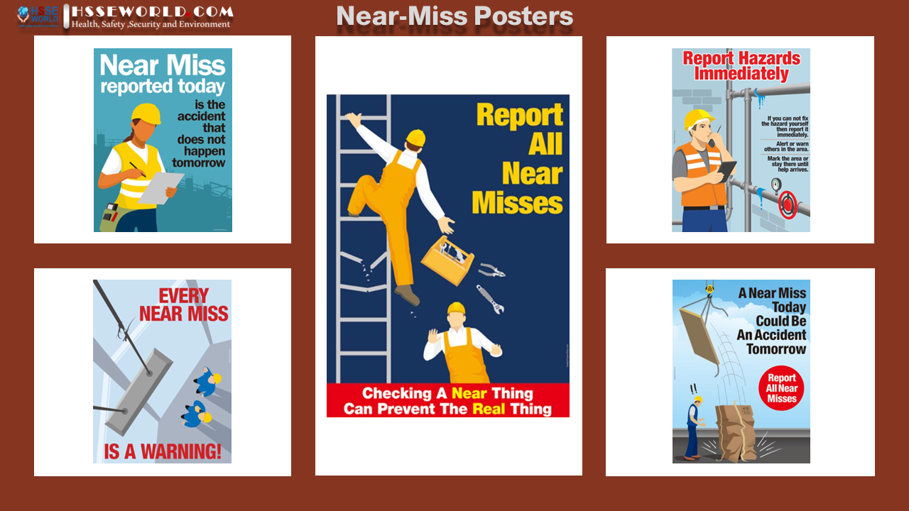 Near-Miss Reporting and Posters - HSSE WORLD