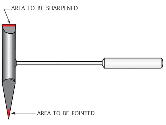 Welder chipping hammer