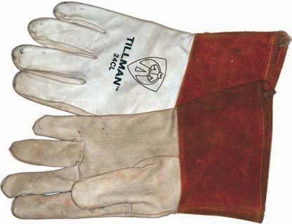 welding safety-Soft leather gloves