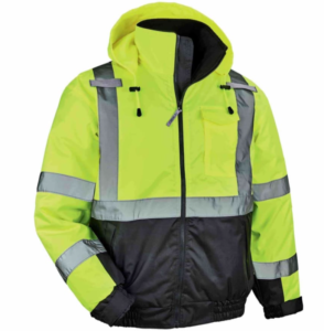 unisex adult High Visibility Reflective Winter Jacket