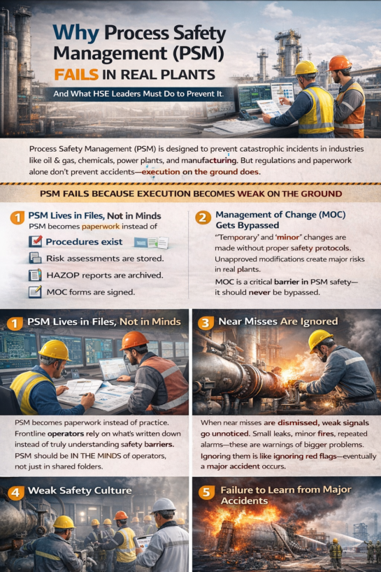 Process Safety Management: Understanding Its Failures - HSSE WORLD
