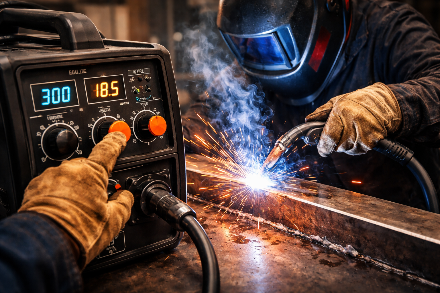 Control Heat welding